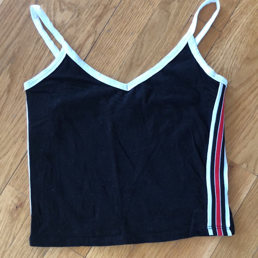 Charlotte Russe Cropped Tank Top